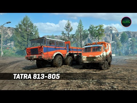 [SNOWRUNNER] TATRA 813/805 - ОБЗОР