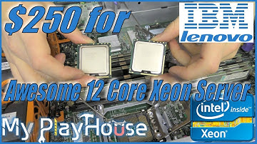 $250 for a 12 Core Server, up to 128GB, IBM x3650 M2 - 428
