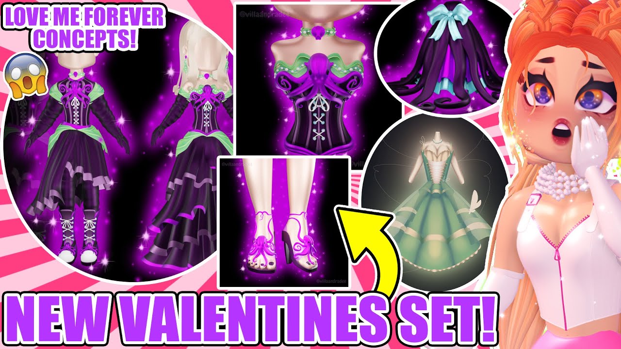 [CONCEPT] VALENTINES SET?! Love Me Forever SET & OCEAN OCTOPUS ITEMS! 🏰