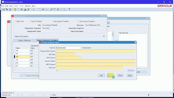 Create Chart of Accounts in Oracle Apps R12 Part-II