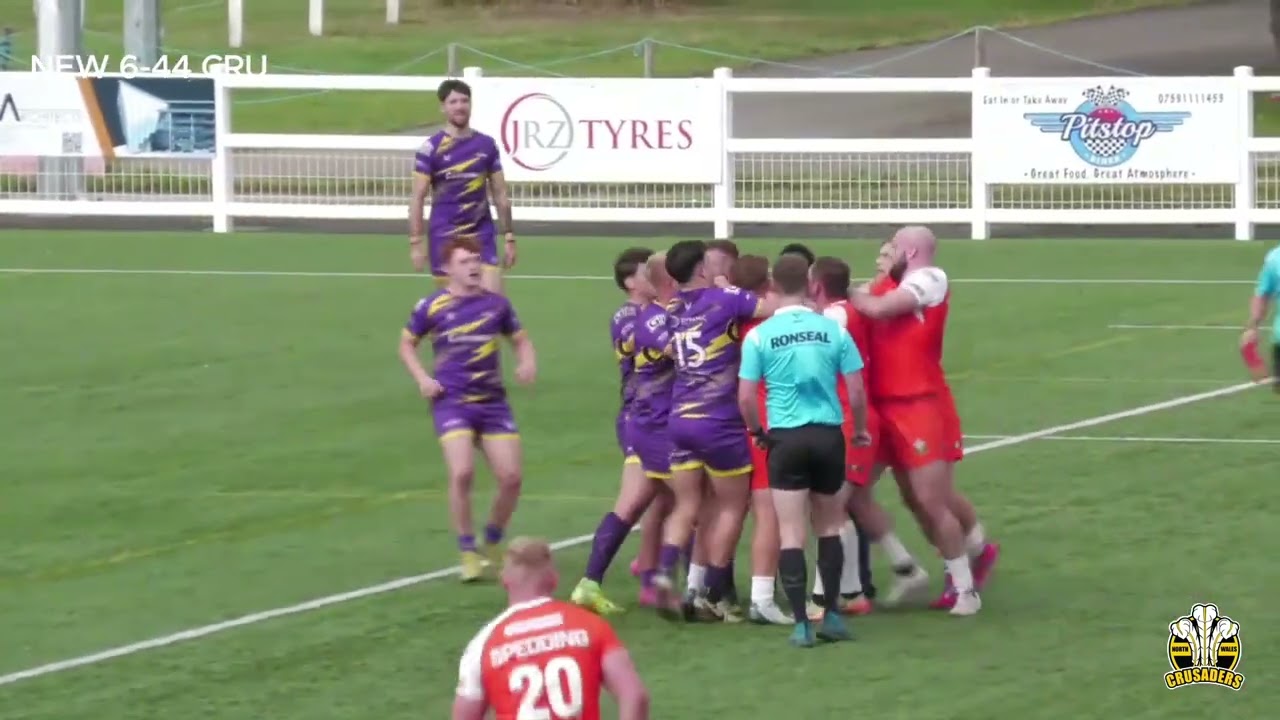HIGHLIGHTS | Newcastle Thunder 6-72 North Wales Crusaders
