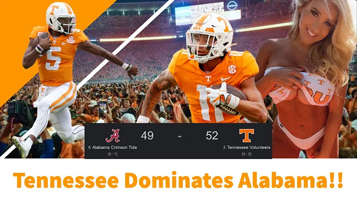 Tennessee Takes Down BAMA! | Vols In The CFB Playo...