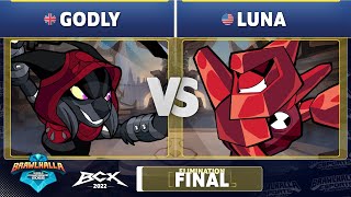Godly vs. luna - Elimination Final - Brawlhalla World Championship 2022
