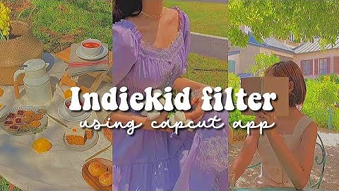 indie kidcore aesthetic filter 🍄✨ || capcut filter preset