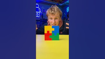 How to build a LEGO PUZZLE like a pro… #shorts