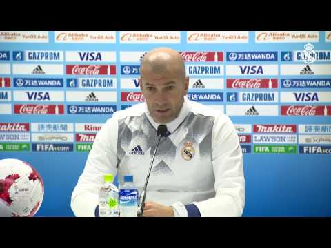 Zidane: “Vamos a tener que luchar y jugar bien para pasar a la final”