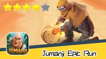 Jumanji: Epic Run #13 Walkthrough 4D Action Runner Recommend index four stars