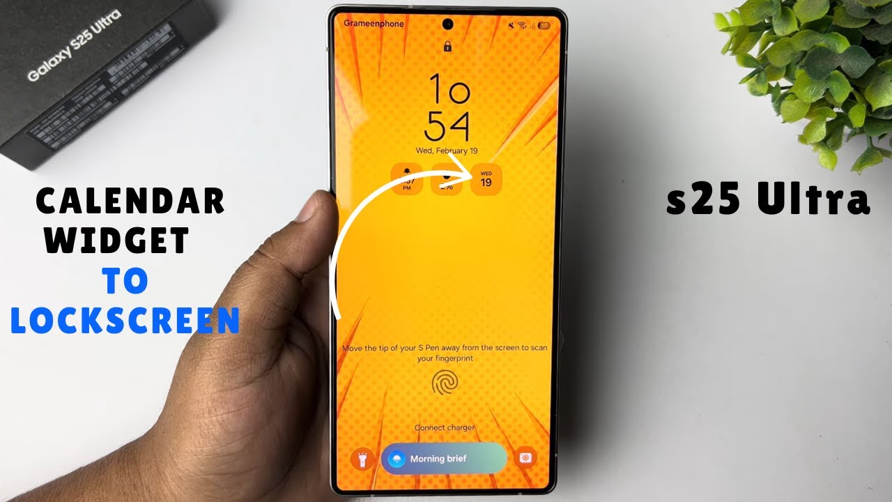 How To Add Calendar Widget To Lock Screen Of Samsung Galaxy S25 S25 how-to-add-calendar-widget-to-lock-screen-of-samsung-galaxy-s25-s25