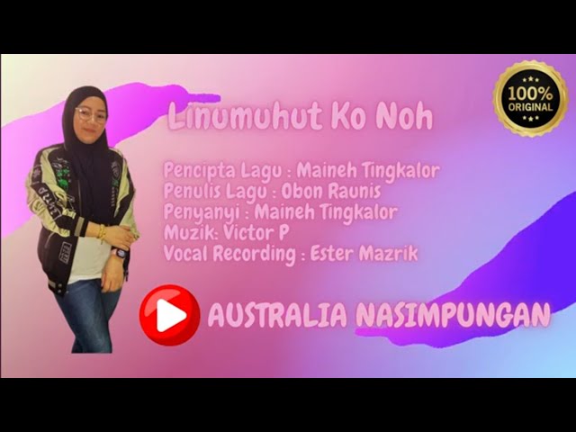 LINUMUHUT KO NOH ~ MAINEH TINGKALOR ~ OFFICIAL AUDIO & LYRICS class=