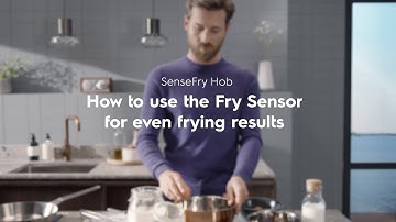 How to use the Fry Sensor, Electrolux, SenseFry Hob