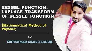Bessel Function| Laplace Transform of Bessel Function