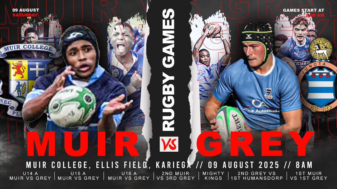 Rugby Fixtures | Muir vs Grey | 09 Aug 25
