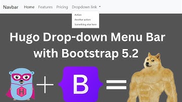 How to build a Hugo menu