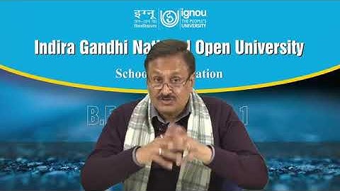 IGNOU Session on "Paradigm Shifts in Teacher Education", IGNOU B.Ed 1 Year Online Workshop