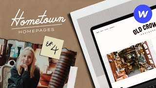 Homepage Before & After for an Antique Mall | Website Designed & Built in One Day using Webflow