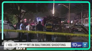Baltimore block party shooting victims include more than a dozen minors, police say