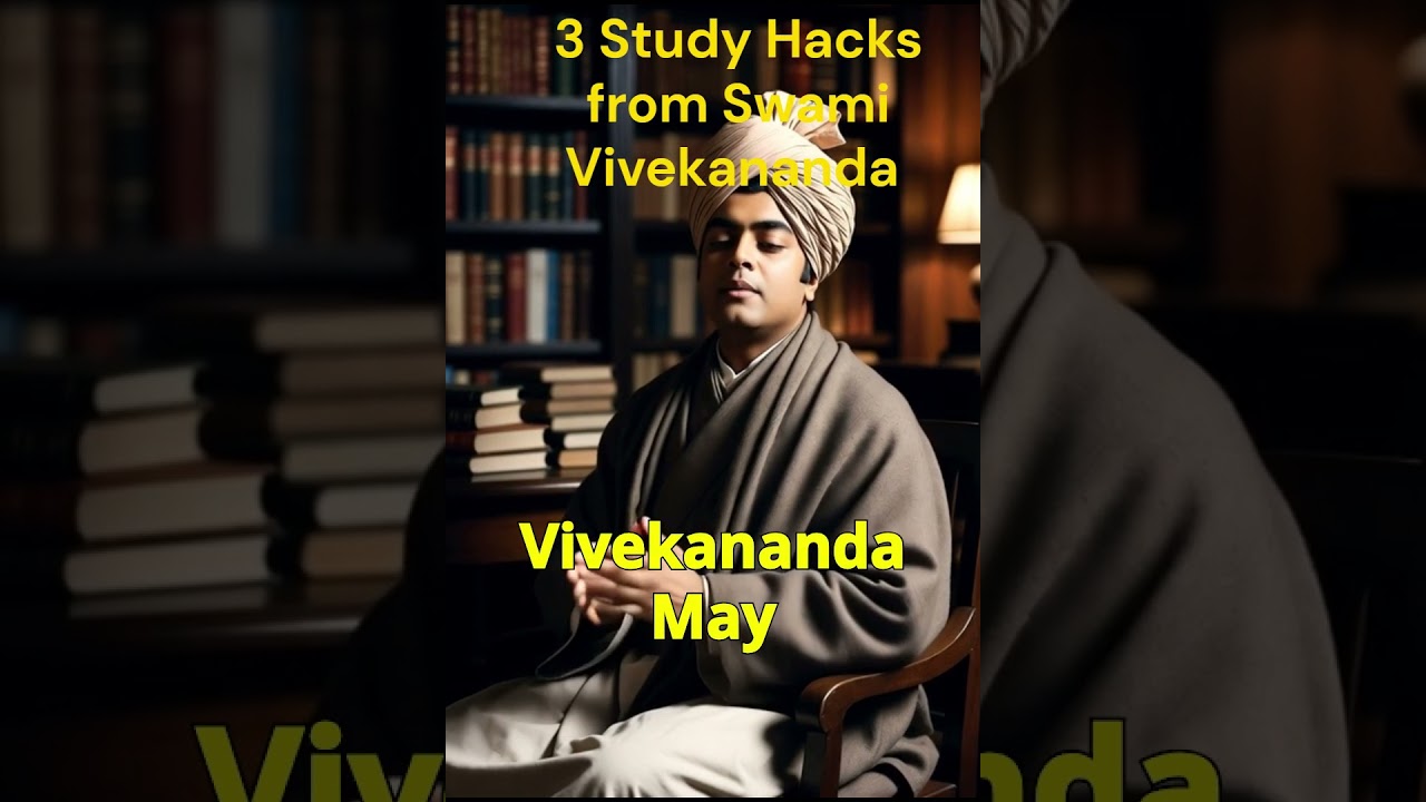3 Study Hacks from Swami Vivekananda Students Can Use Today (Part 1)