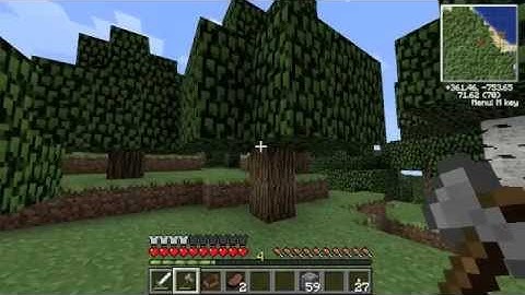 Minecraft - Tree Assist - Auto-Replanting & Timber Bukkit Plugin