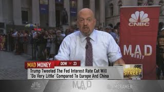 Wall Street should get ready for Trump to slap more tariffs on China, Jim Cramer says