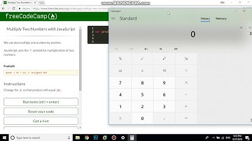 Multiply Two Numbers with JavaScript free code camp   Dani
