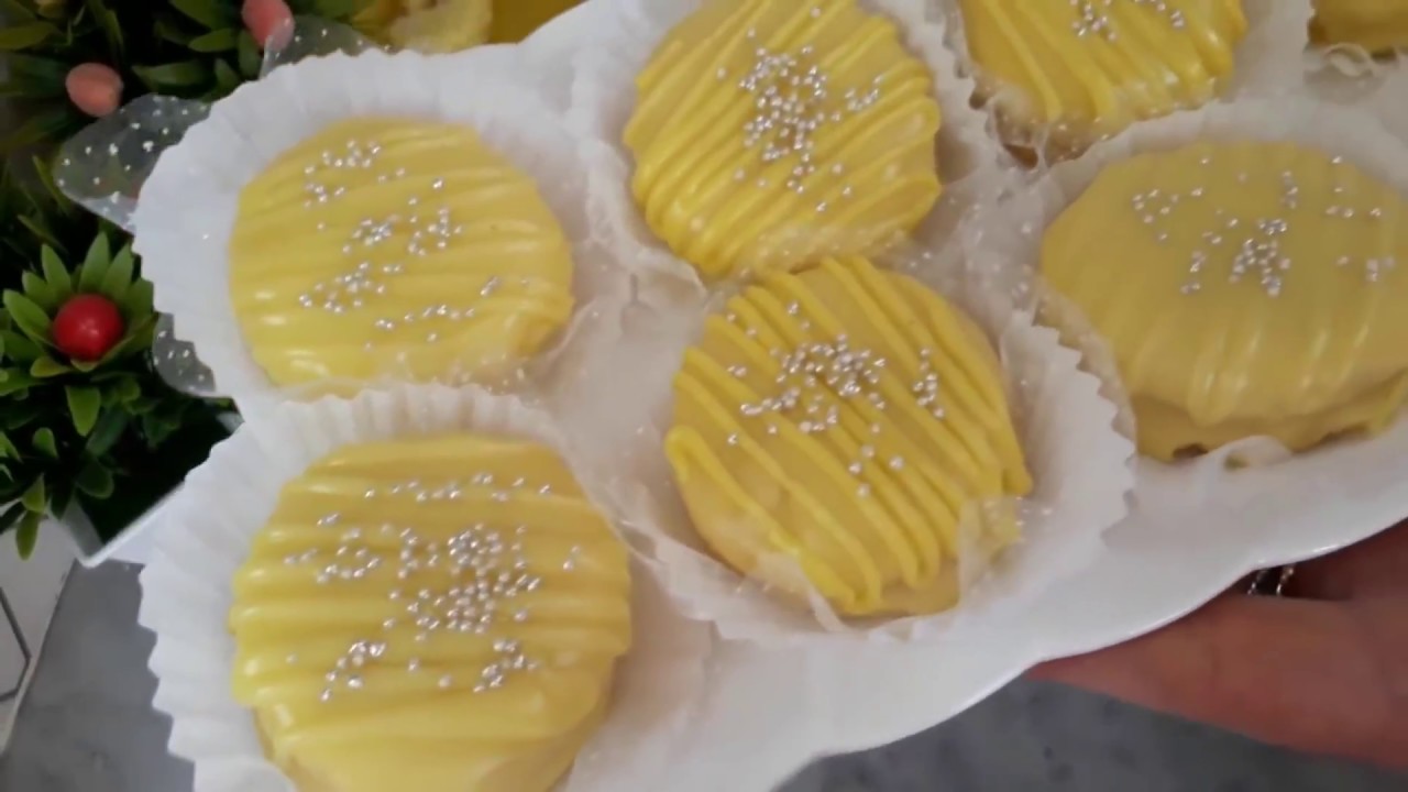 Gateau Sec Au Citrons حلوى جافة بنكهة الليمون Youtube