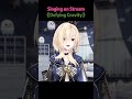 I tried singing DEFYING GRAVITY for the first time on stream