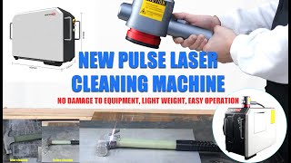 New trolley case laser cleaning machine | Pulse oil laser cleaning machine for sale | screenshot 4