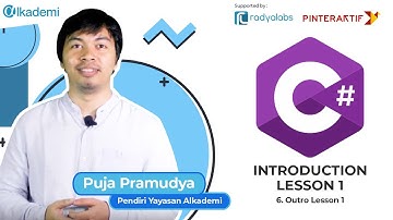 Introduction to C# | Lesson 1 - 6. Outro Lesson 1
