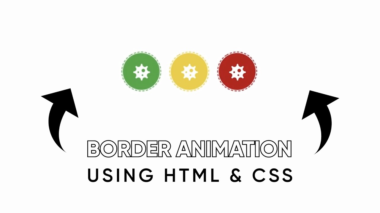Border Animation using HTML and CSS - YouTube