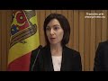 Declarații după ședința Guvernului Republicii Moldova din 6 noiembrie 2019