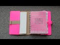 Updated - A5 Flip Filofax Original Fluo Pink !