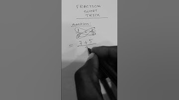 #shorts fraction addition trick #rrb #upsc #chsl #ssc #generalknowledge #reasoning