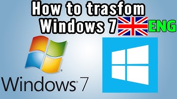 How to transform windows  7 to Windows 8