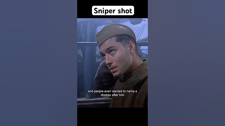 Sniper shot over 400 enemies during World War II. #futurelink #war #movie #fouryou #fyp
