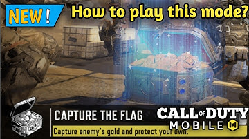 How to Play Capture The Flag in Call of duty Mobile | CAPTURE THE FLAG (Tips + Gameplay)