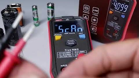 UNI-T UT123D smart digital multimiter [Test and Review]