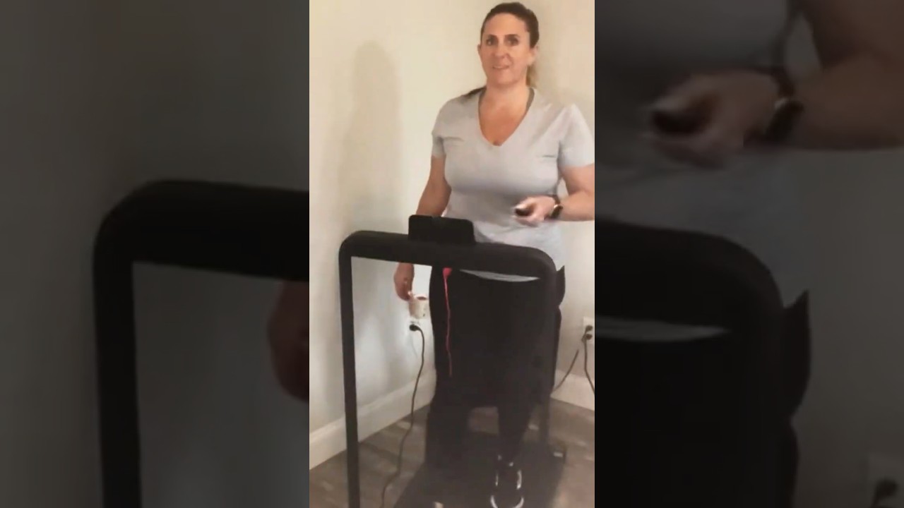 Tested&Approved You Deserve This 2-in-1 WalkingPad Folding Treadmill TM010 