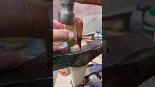 Cross Wedge Install On Maul - Axe