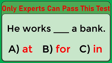 Mixed Grammar Quiz | If you score over 95% on this quiz, your English is truly awesome