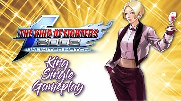 The King of Fighters 2002: Unlimited Match King Single Gameplay