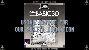 GFA Basic part 35b: Using BITBLT for our sprite animation