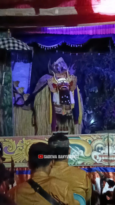 Kemunculan Barong Asli Bali Di Janger Dharma Yasa #shorts