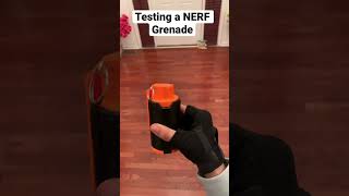 I Tested a NERF GRENADE #shorts