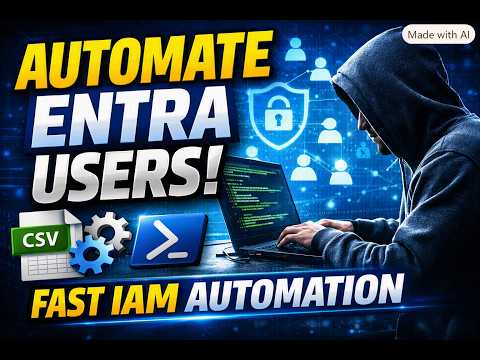 Automating Entra User Creation with PowerShell + CSV | Fast IAM Identity Automation