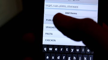 Example Web App - JQuery Mobile and PHP - Shopping List