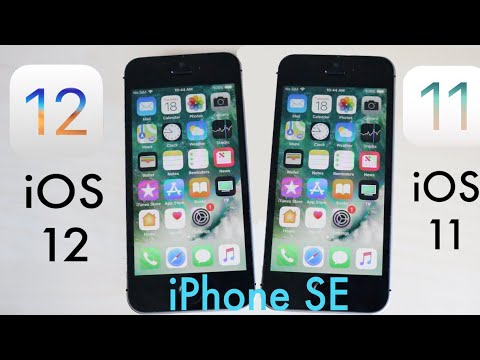 iPhone SE iOS 12.1 BETA 3 vs 10.3.3! SPEED TEST!. 