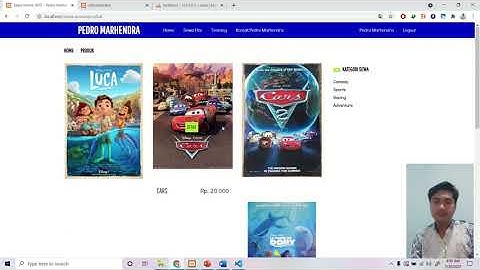 Sistem Penyewaan DVD Film Dengan CRUD (Create Read Update Delete) Menggunakan PHP dan MySQL