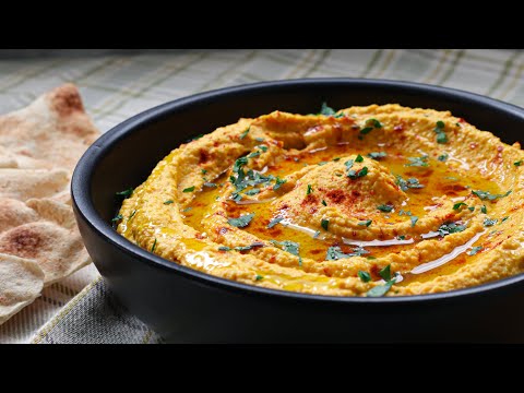 Video: Hummus With Vegetables