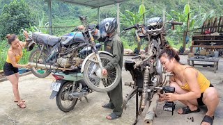 Genius girl repairs and restores all WIN 110CC motorbikes |Hue Mechanic by Huệ Mechanic 18,394 views 2 weeks ago 58 minutes