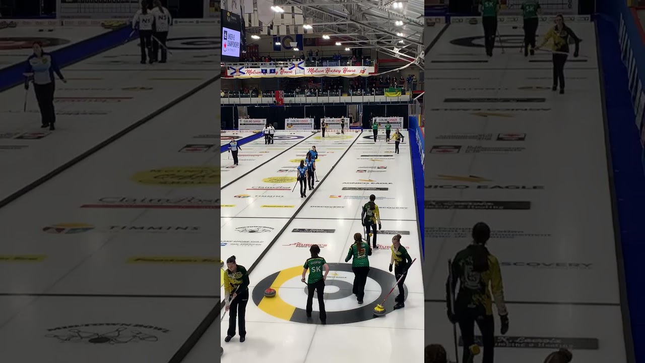 Quarterfinals part 1 - Northern Ontario Yellow vs  Saskatchewan Red  Team